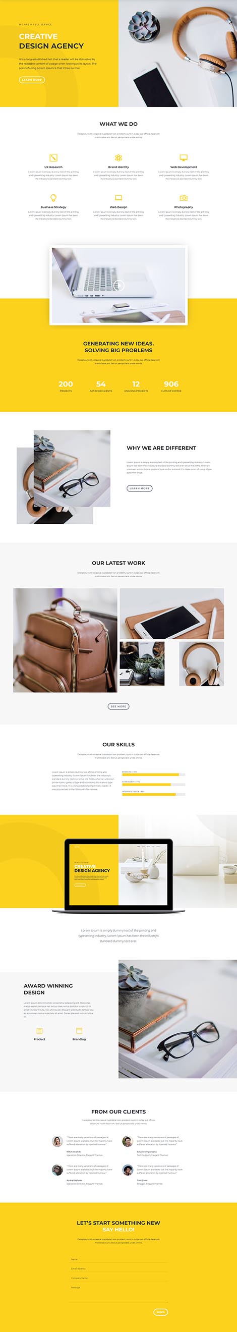 Design Agency Landing