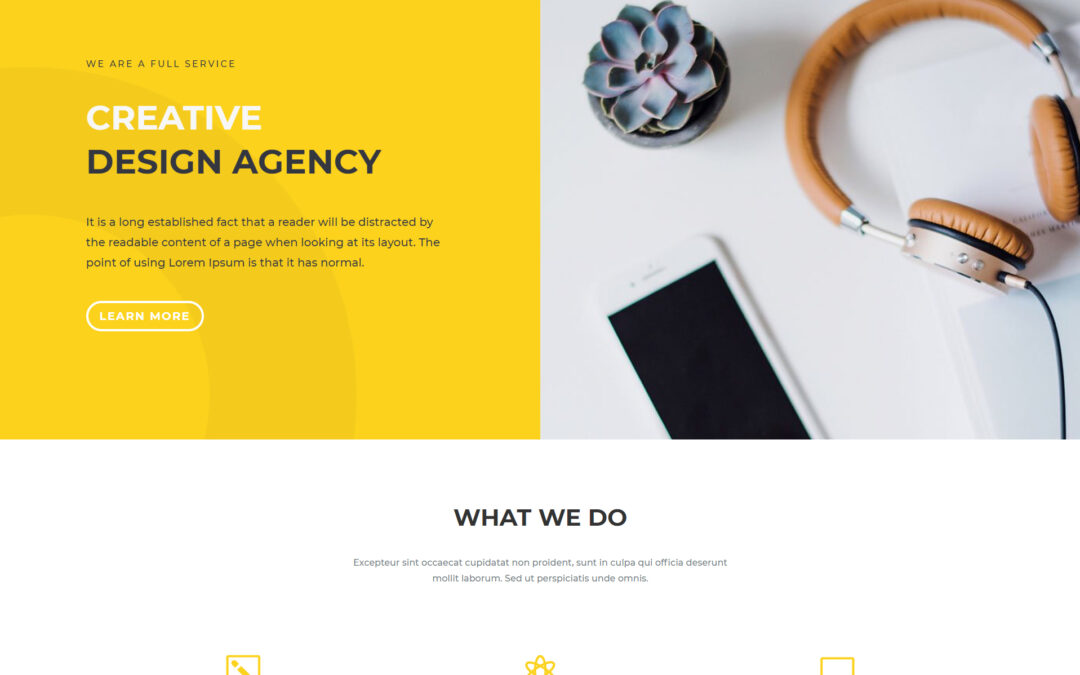 Design Agency Landing