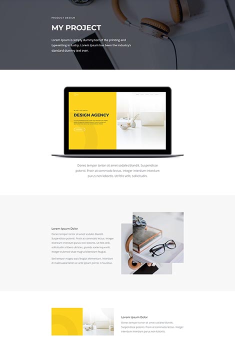Design Agency Project 2 Page