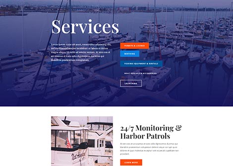 Marina Services