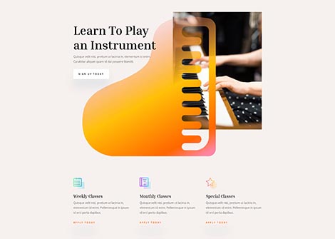 Music Teacher Landing