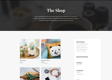 Restaurant Shop