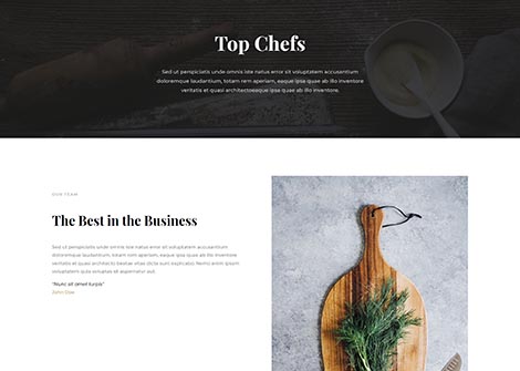 Restaurant Team