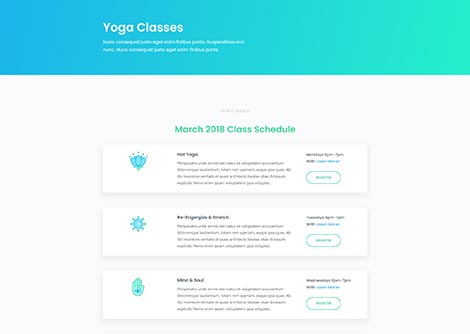 Yoga Studio Classes